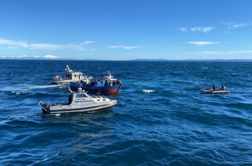  Policía Marítima desbarató organización criminal dedicada al robo de salmón en Chiloé