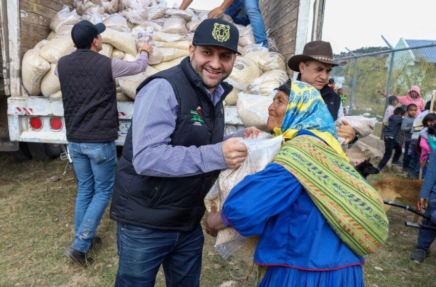  Entregan 30 t de alimento a comunidades rarámuris en Balleza – El Sol de Parral