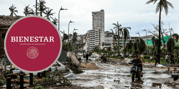  Programas del Bienestar adelantan pago a afectados del huracán Otis en Acapulco