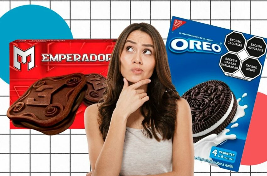  Oreo vs Emperador: ¿Qué marca de galletas tiene menos sodio, según la Profeco?