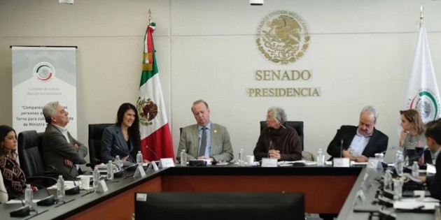  Terna de mujeres aspirantes a ministra de la Corte comparecen en el Senado