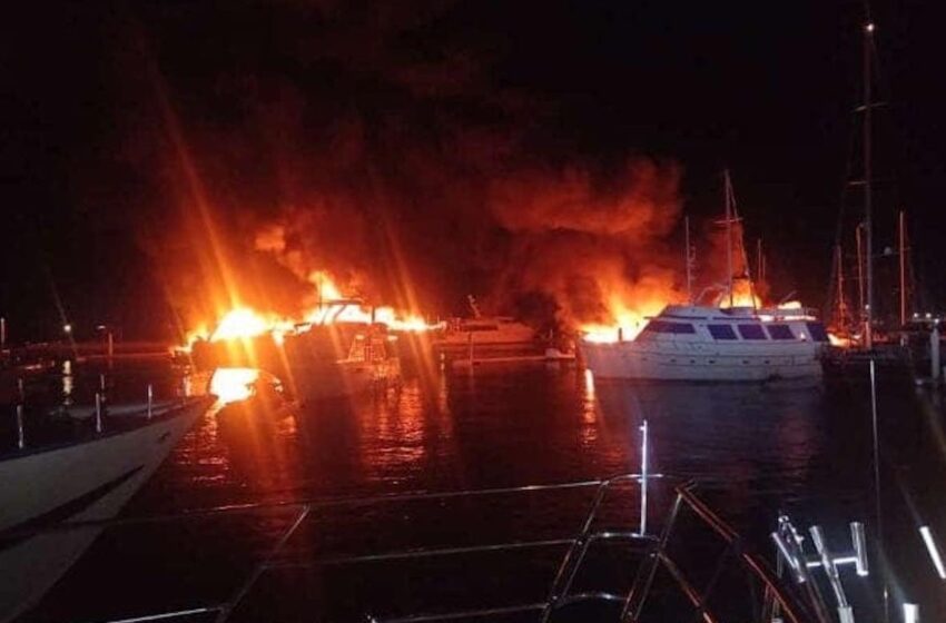  Incendio en Marina Palmira de Baja California Sur; no se reportan heridos – Código San Luis