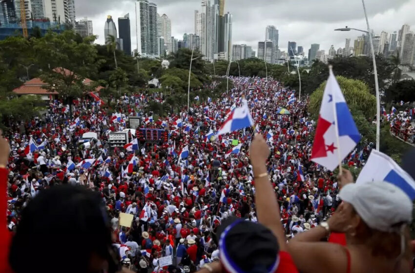  «Panamá libre de minería», el reclamo que inunda las calles – Eldiarioweb