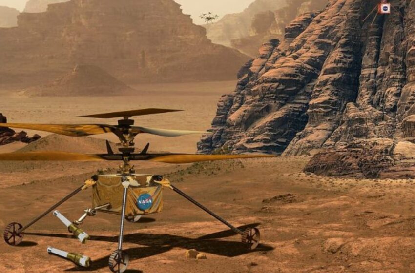  La NASA prueba su nueva generación de helicópteros marcianos