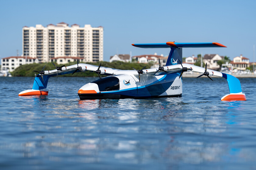  Esta compañía cree que el futuro del avión eléctrico pasa por copiar a los barcos. Y tiene un prototipo para mostrarlo