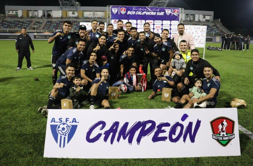  Baja California Sur es campeón del nacional de futbol libre – El Sudcaliforniano