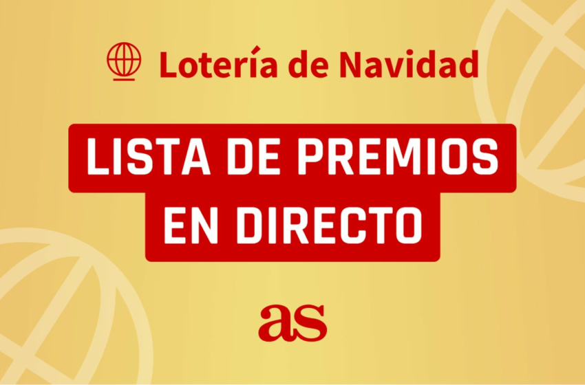  Lista de premios de la Lotería de Navidad 2023: comprueba tu número y dónde ha caído ‘El Gordo’