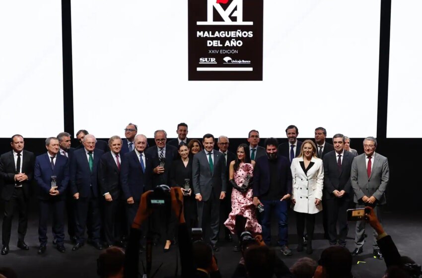  Premios SUR | La gala de los Malagueños del Año 2023, en imágenes