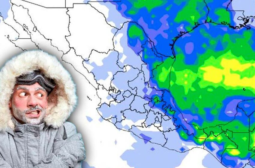  Frente Frió 17 mantendrá temperaturas de -10°C en la semana en estos estados de México