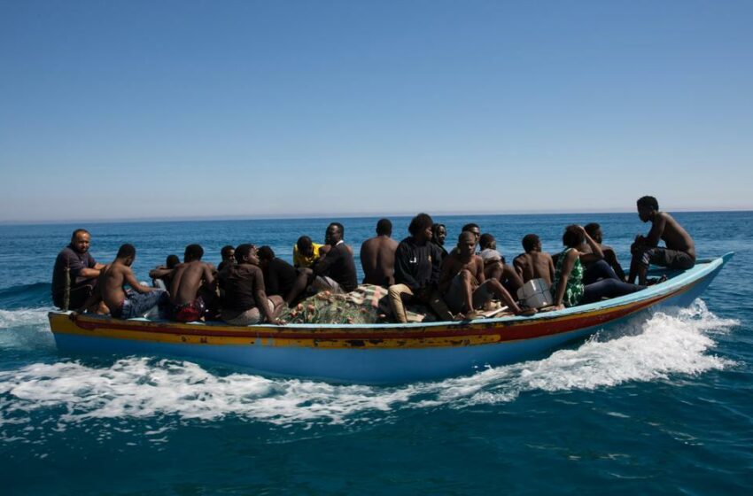  Mueren 61 migrantes en un naufragio frente a la costa de Libia