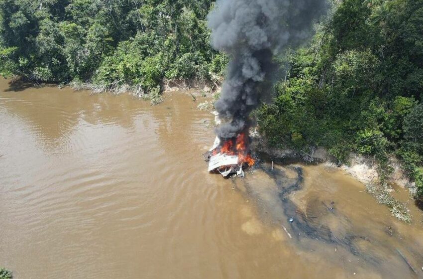  Histórico operativo: Colombia y Brasil desmantelaron red de minería ilegal en el corazón de …