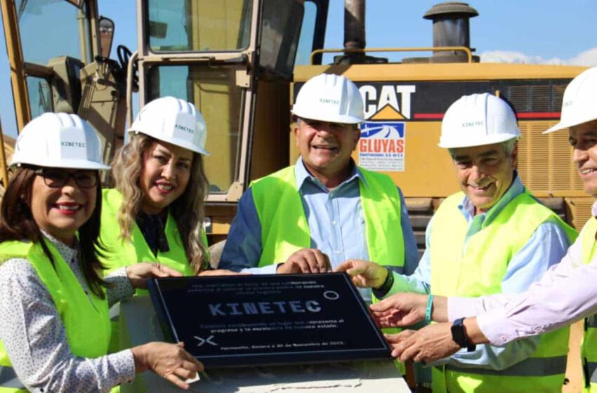  Colocan la primera piedra para Kinetec, el primer parque logístico de Sonora … – Proyecto Puente