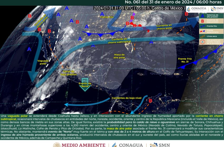  Se mantiene pronóstico de lluvias aisladas para Sinaloa este miércoles: SMN – Extraoficial