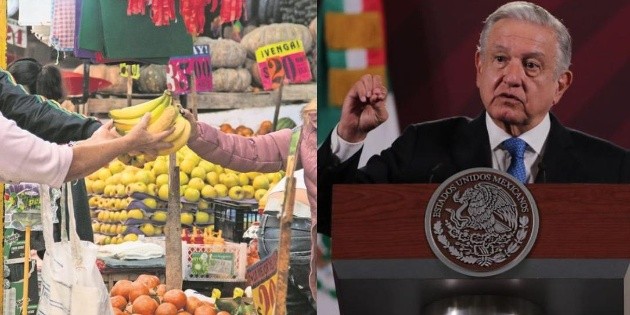  López Obrador asegura que ha bajado "considerablemente" el precio de canasta básica