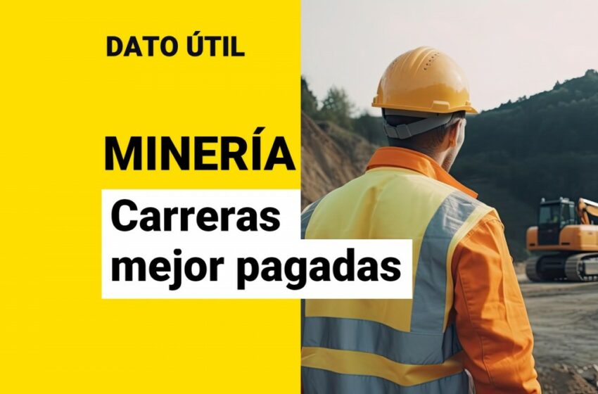  Admisión 2024: Las 20 carreras mejor pagadas en el área de la minería en Chile