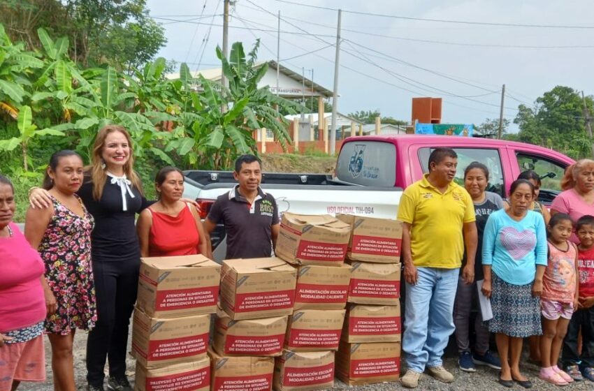  Entrega DIF de Tihuatlán despensas y alimentos envasados como apoyo familiar a … – Noreste –