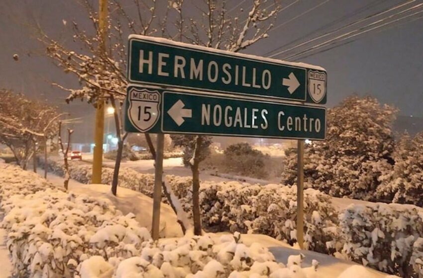  Clima en Sonora HOY 2 de enero 2024: Conagua advierte lluvias y caída de nieve por Frente Frío