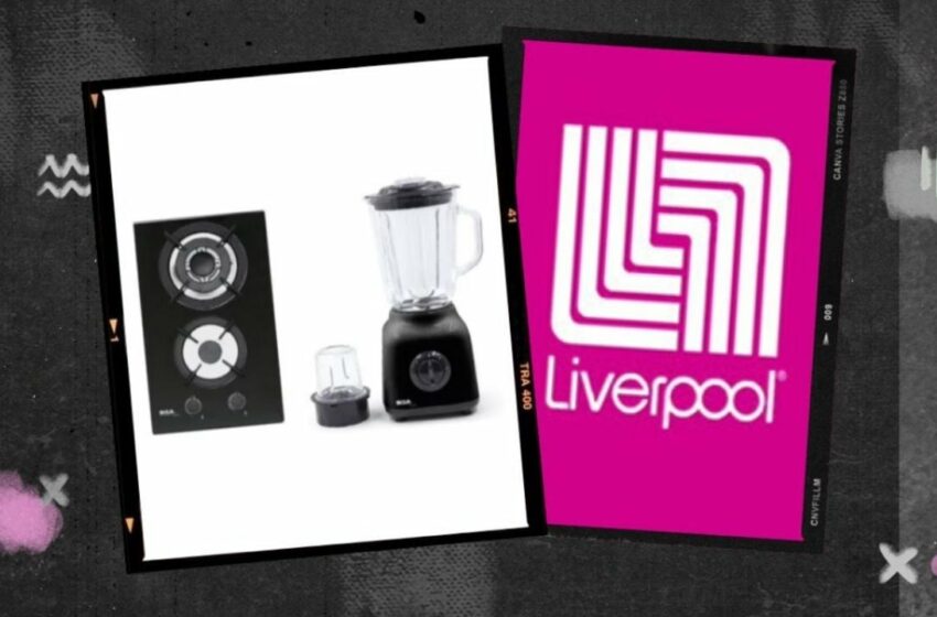  Liverpool aplica 'descuentazo' de lujo a licuadora con parrilla de gas empotrable