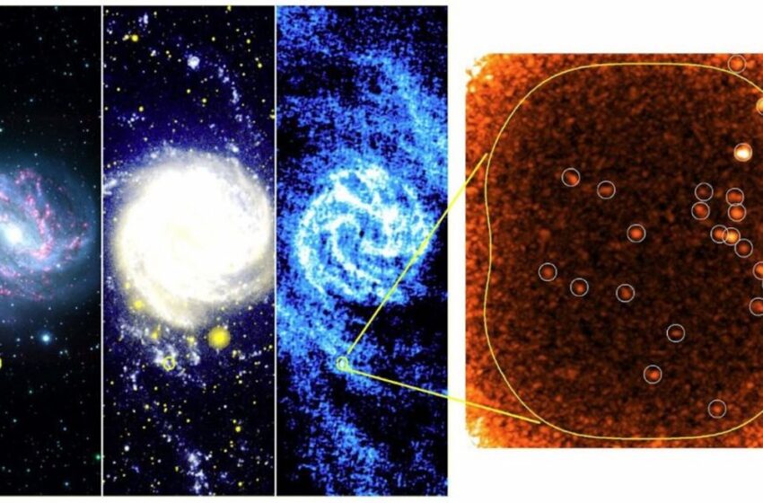  Explicación a la formación de estrellas en las afueras de las galaxias