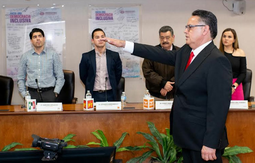  Designan a Hugo Urbina Báez como nuevo Secretario Ejecutivo del IEE Sonora