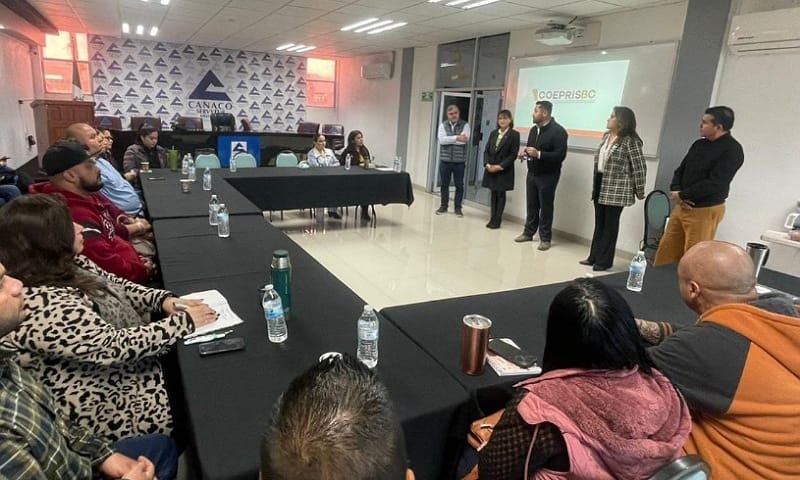  Capacita COEPRISBC a Asociaciones Civiles que recibirán donativos de comida – Diario Tijuana