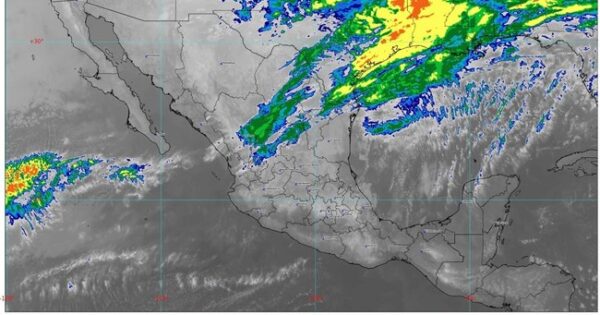  En el transcurso del día continuará el ambiente caluroso sobre el sur y sureste de México