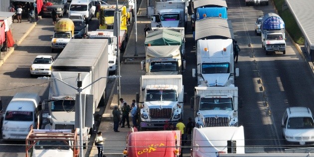  Los estados más afectados por bloqueo de transportistas