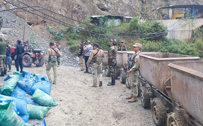  Pataz: Fuerzas Armadas y Policía Nacional dan nuevo golpe a minería ilegal en operativo conjunto