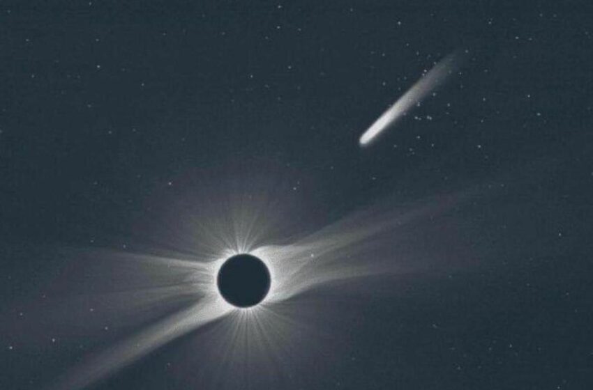 Alerta de fenómeno astronómico: el Cometa Diablo coincide con el Eclipse Solar