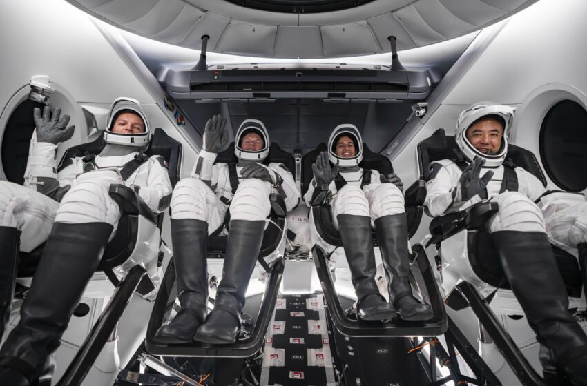 Finaliza misión de la tripulación SpaceX-7 de la NASA