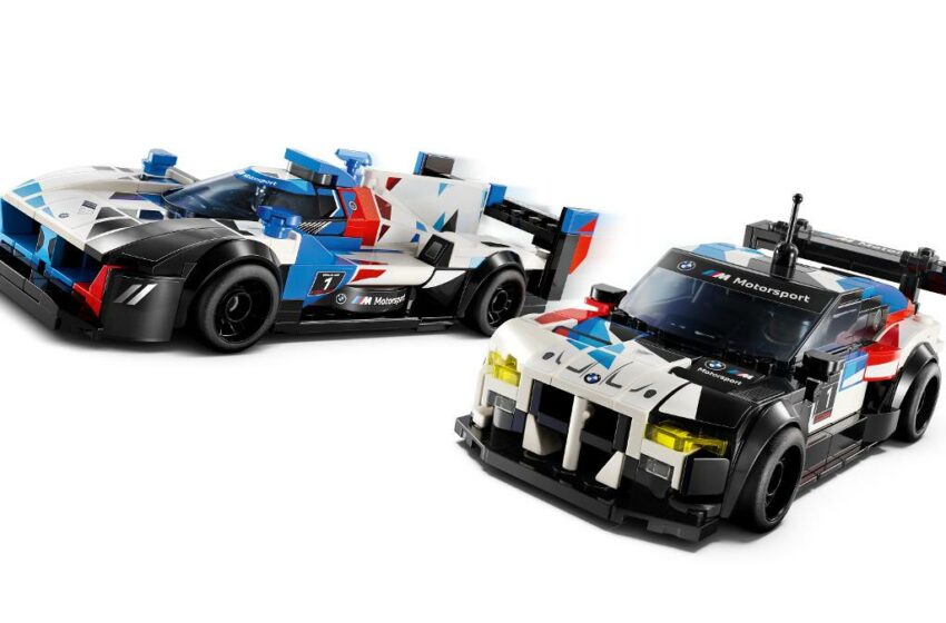  BMW M convierte sus coches de Le Mans en increíbles réplicas de Lego