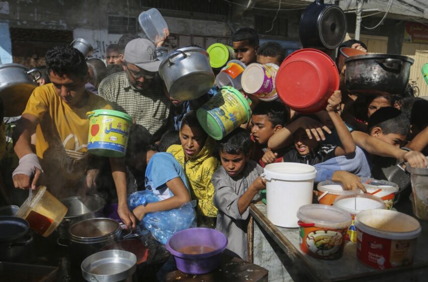  Gaza y Haití están al borde de la hambruna, dicen expertos. Esto es lo que significa.