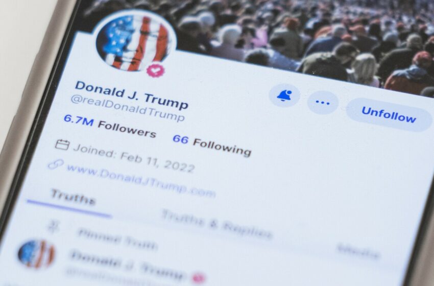  Compañía de redes sociales de Trump debutará en Nasdaq el martes
