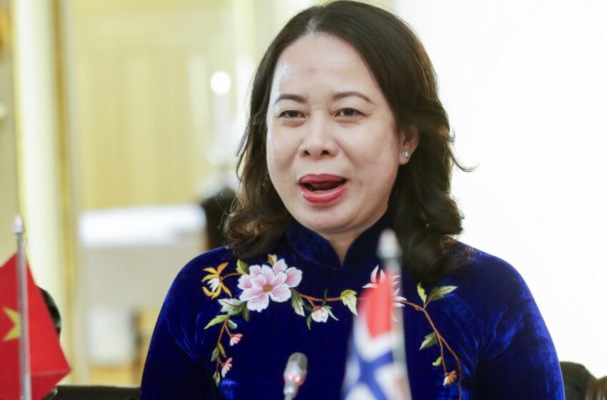  La vicepresidenta de Vietnam se convierte en presidenta interina