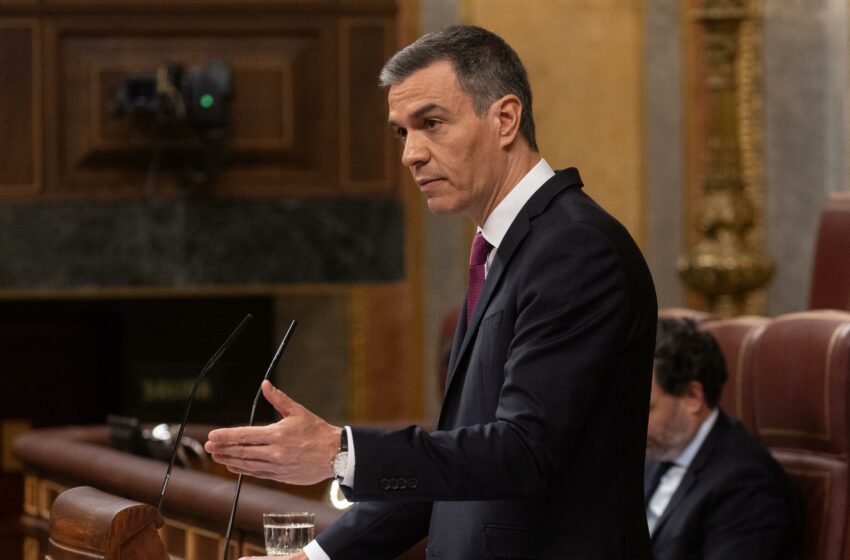  Sánchez defiende en el Congreso que «España está preparada para reconocer al Estado palestino»