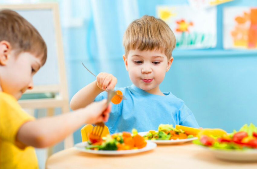  La buena alimentación juega un rol muy importante en el desarrollo de los niños