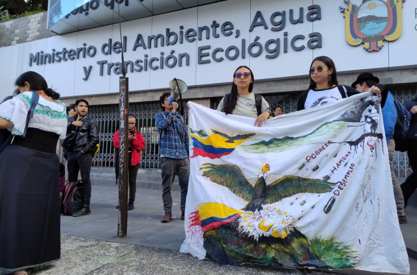  “No a la minería”, afirman en Ecuador (+Fotos) – Noticias Prensa Latina