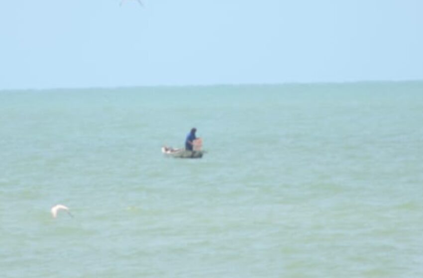  En Yucatán los pescadores le tienen respeto al “cordonazo”