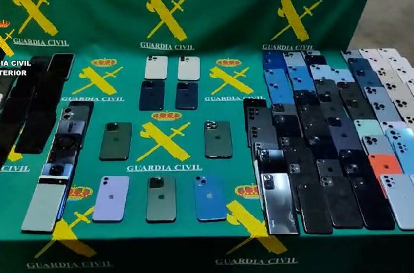  Detenido por robar 110 teléfonos móviles aprovechando aglomeraciones en Madrid