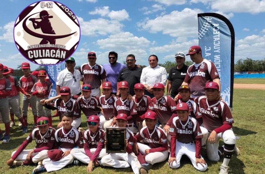  ASIBEIS revela el logotipo oficial para el Nacional de beisbol 11-12 años en Culiacán