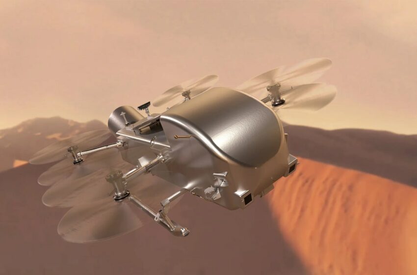  Dragonfly: la misión de la NASA que explorará Titán, una luna de Saturno