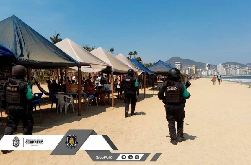  Policía ecológica estatal vigila y recorre playas de Acapulco – Anews Mx