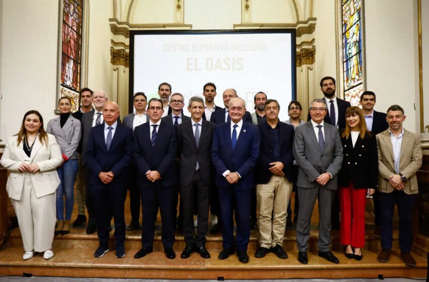  La Fundación Unicaja impulsará El Oasis, el mayor centro deportivo inclusivo de Europa