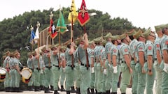 ¿Cuáles son los rangos que hay en la Legión Española y cómo se distribuye la jerarquía en el Ejército de Tierra?