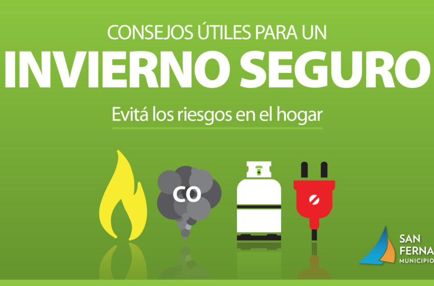  San Fernando recomienda precauciones contra el monóxido de carbono y accidentes en el hogar