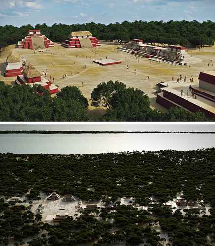  Reabrirán al público el antiguo puerto maya de Oxtankah