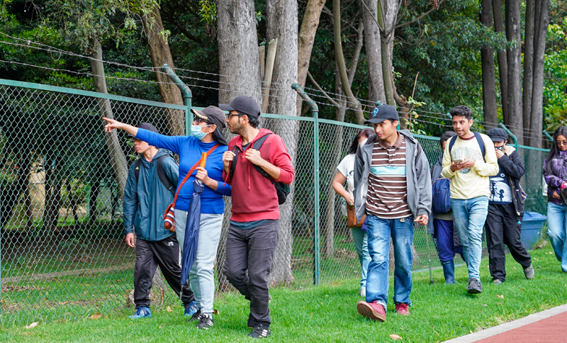 Caminata ecológica por la localidad de Ciudad Bolívar