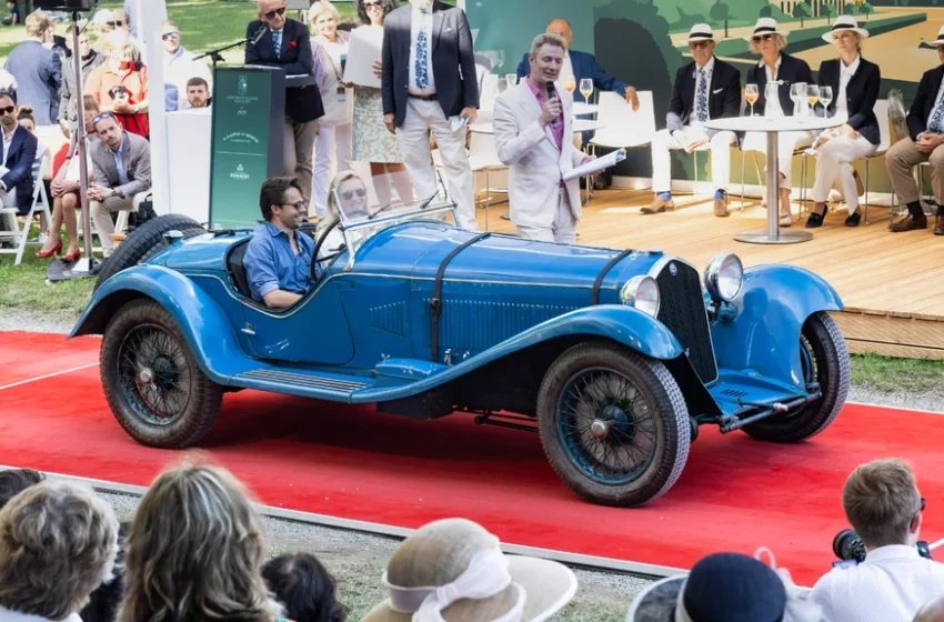  Alfa Romeo arrasa en el Concurso de Elegancia de Villa D’Este