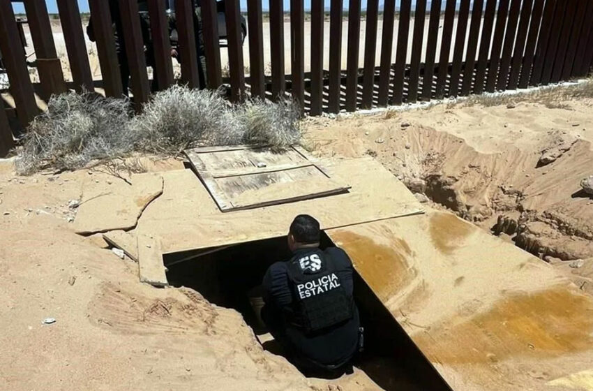 Hallan túnel bajo muro fronterizo en Sonora – El Diario de Juárez