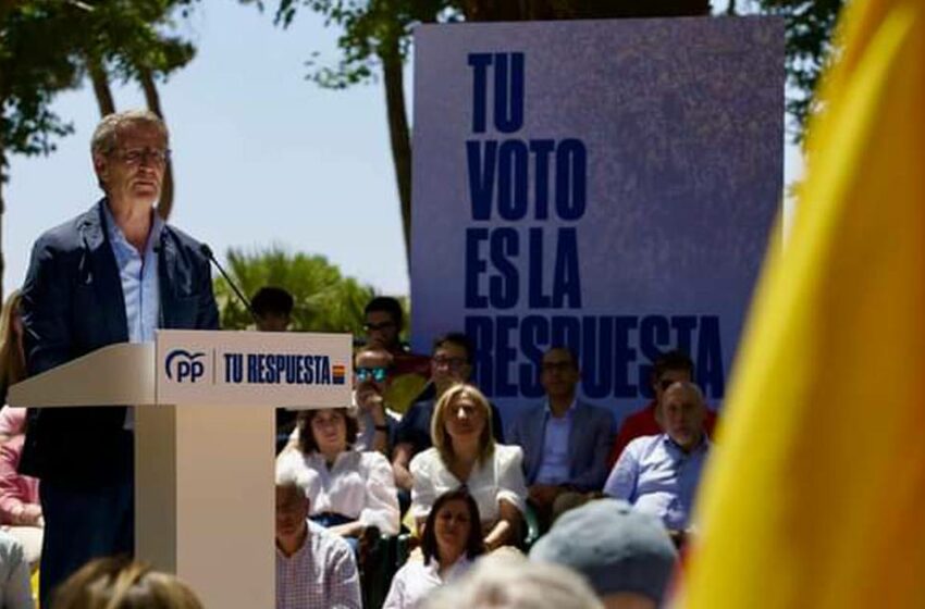  Feijoo en Ciudad Real apunta a Sánchez: «convoca elecciones y te vamos a decir que no mereces ser el Presidente»